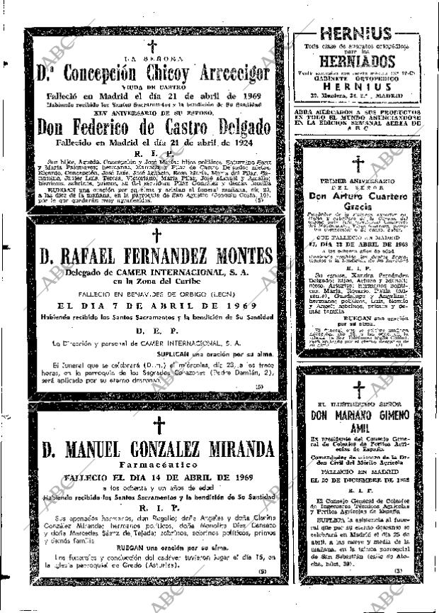 ABC MADRID 22-04-1969 página 112