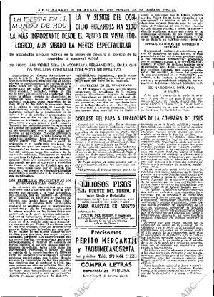 ABC MADRID 22-04-1969 página 45