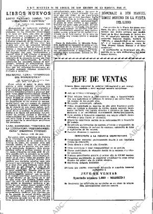 ABC MADRID 22-04-1969 página 61