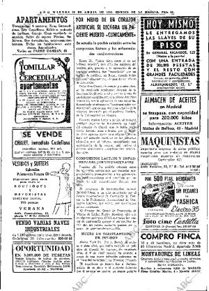 ABC MADRID 22-04-1969 página 62