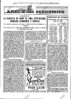 ABC MADRID 22-04-1969 página 65