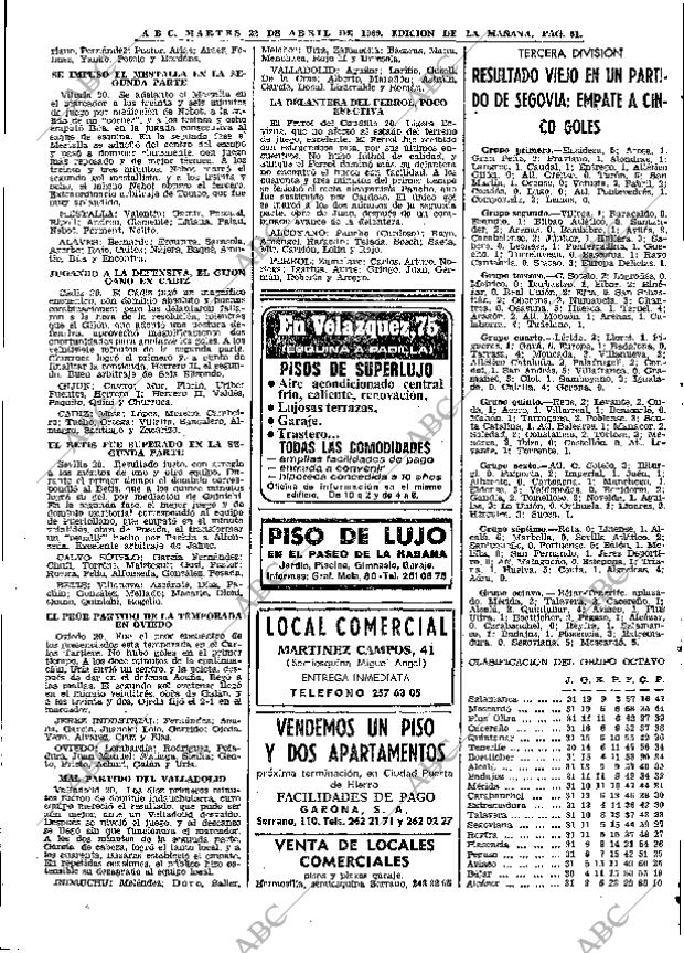 ABC MADRID 22-04-1969 página 75