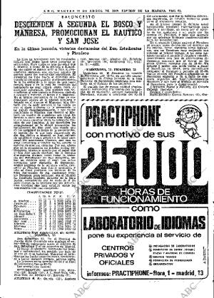 ABC MADRID 22-04-1969 página 77