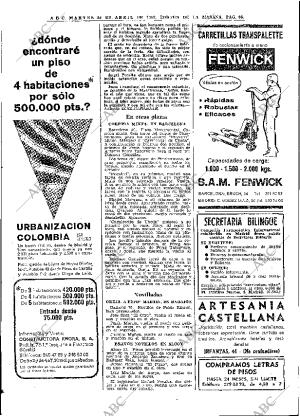 ABC MADRID 22-04-1969 página 82
