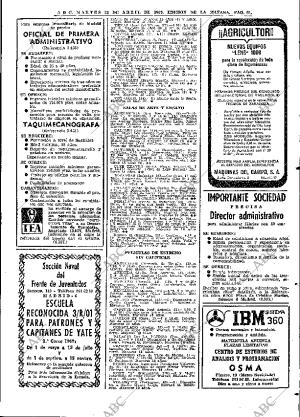 ABC MADRID 22-04-1969 página 95