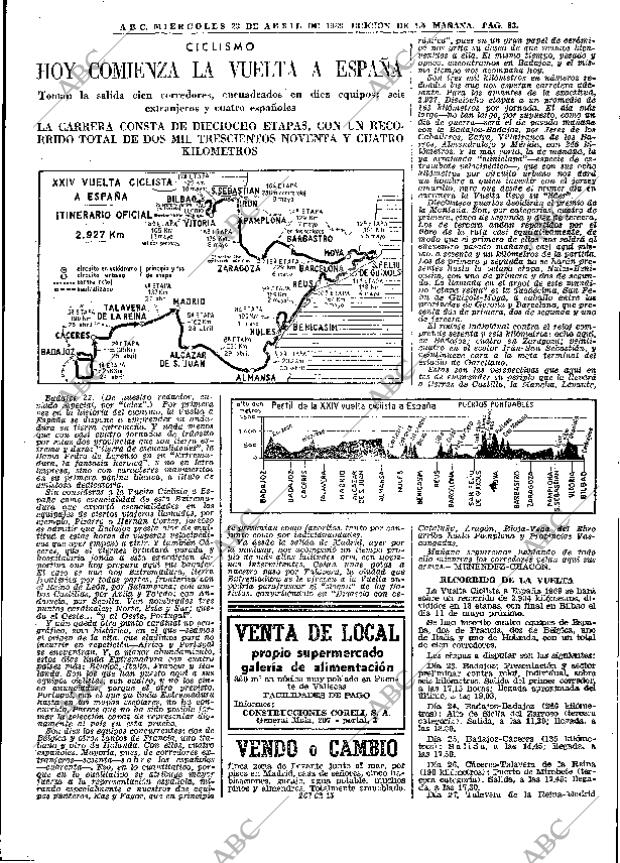 ABC MADRID 23-04-1969 página 109