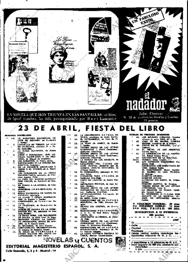 ABC MADRID 23-04-1969 página 18