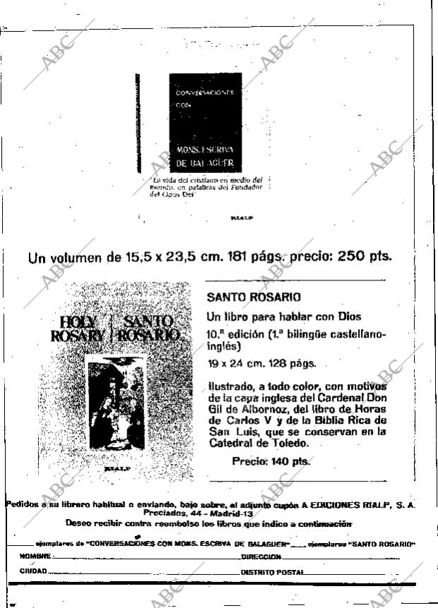 ABC MADRID 23-04-1969 página 26