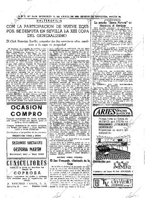 ABC SEVILLA 23-04-1969 página 68