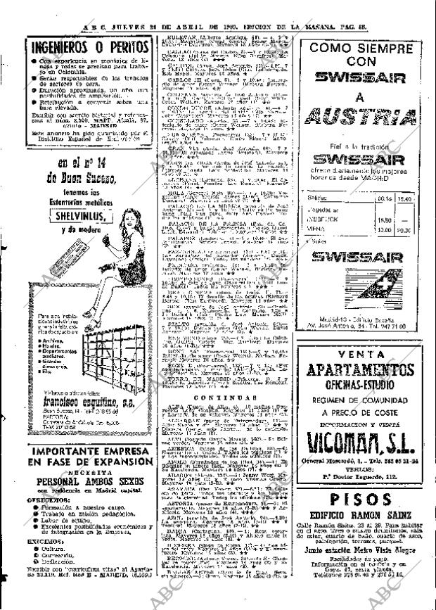 ABC MADRID 24-04-1969 página 110