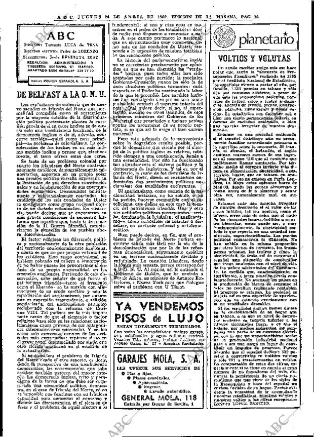 ABC MADRID 24-04-1969 página 48