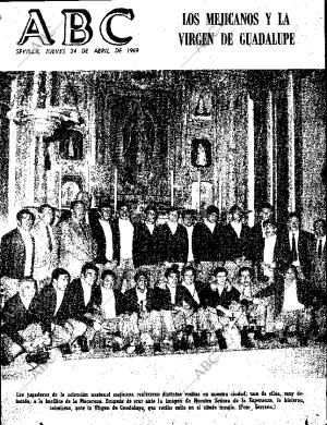 ABC SEVILLA 24-04-1969 página 1