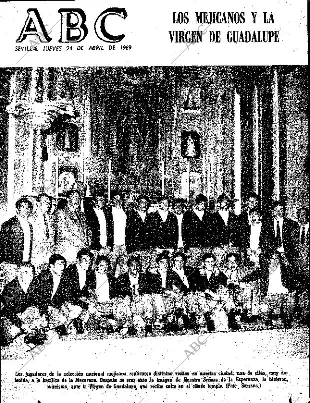 ABC SEVILLA 24-04-1969 página 1