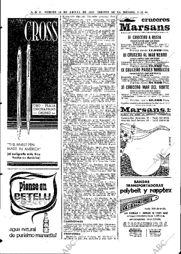ABC MADRID 25-04-1969 página 120