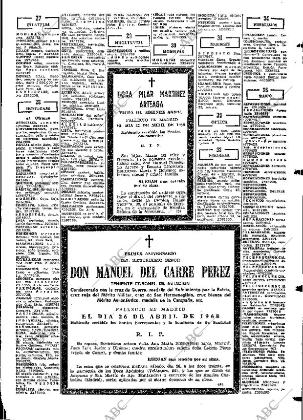 ABC MADRID 25-04-1969 página 139