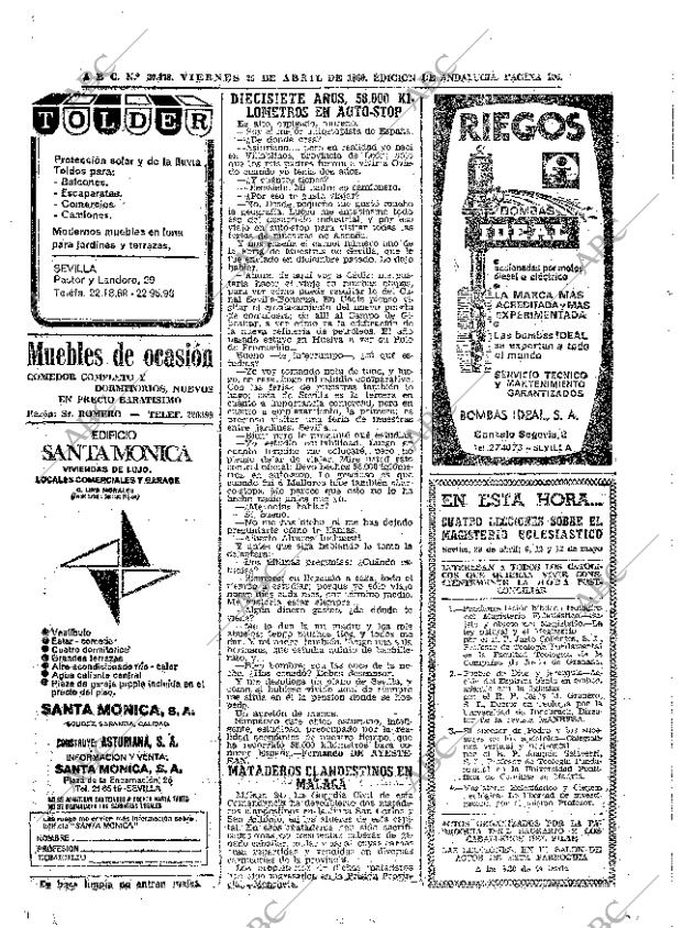 ABC SEVILLA 25-04-1969 página 106