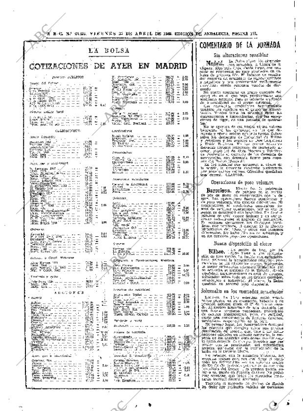 ABC SEVILLA 25-04-1969 página 115