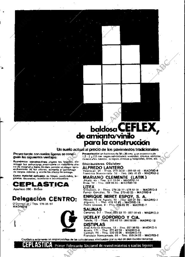 ABC MADRID 26-04-1969 página 12