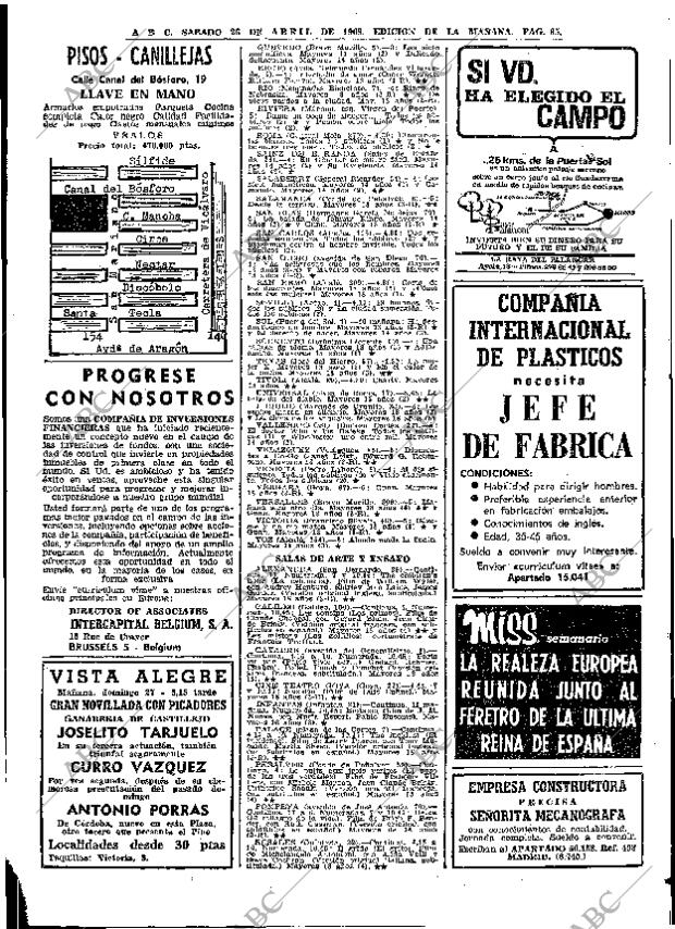 ABC MADRID 26-04-1969 página 121