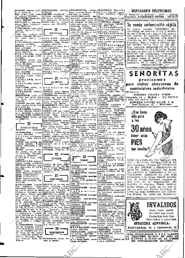ABC MADRID 26-04-1969 página 138