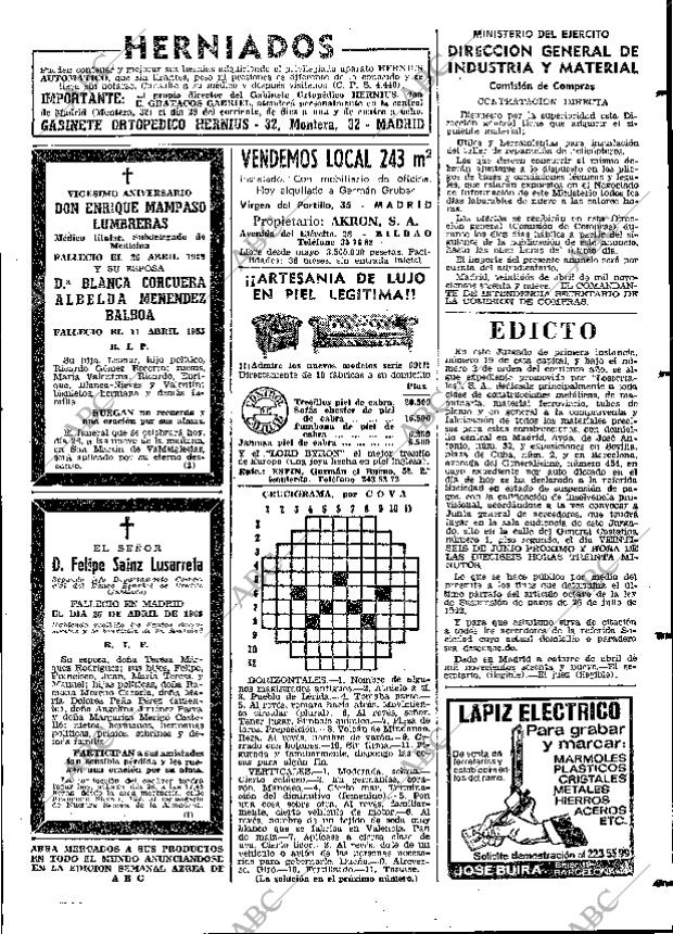 ABC MADRID 26-04-1969 página 141