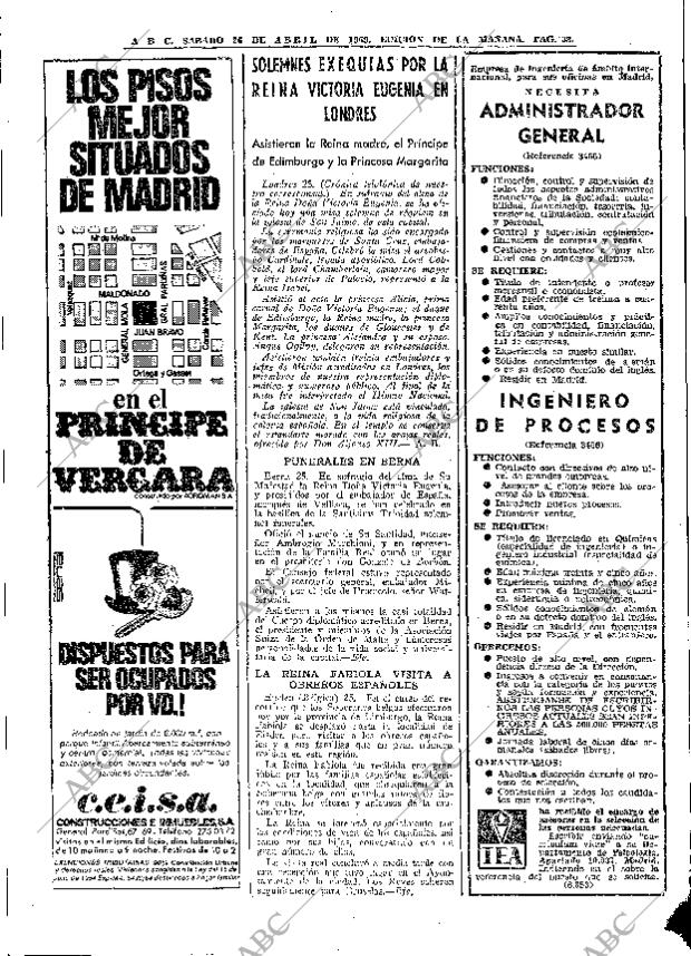 ABC MADRID 26-04-1969 página 58