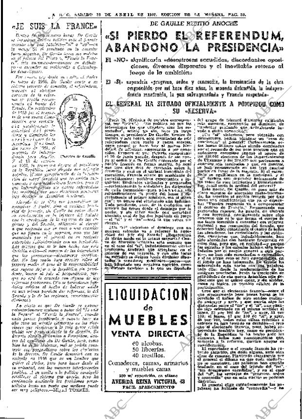 ABC MADRID 26-04-1969 página 65