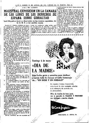 ABC MADRID 26-04-1969 página 71