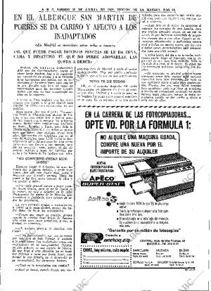 ABC MADRID 26-04-1969 página 89