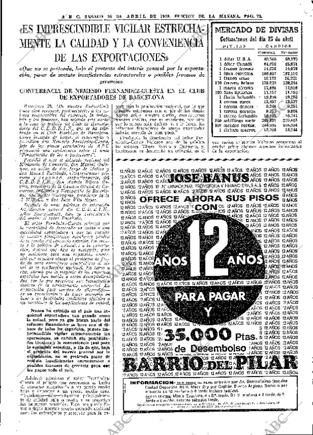 ABC MADRID 26-04-1969 página 97