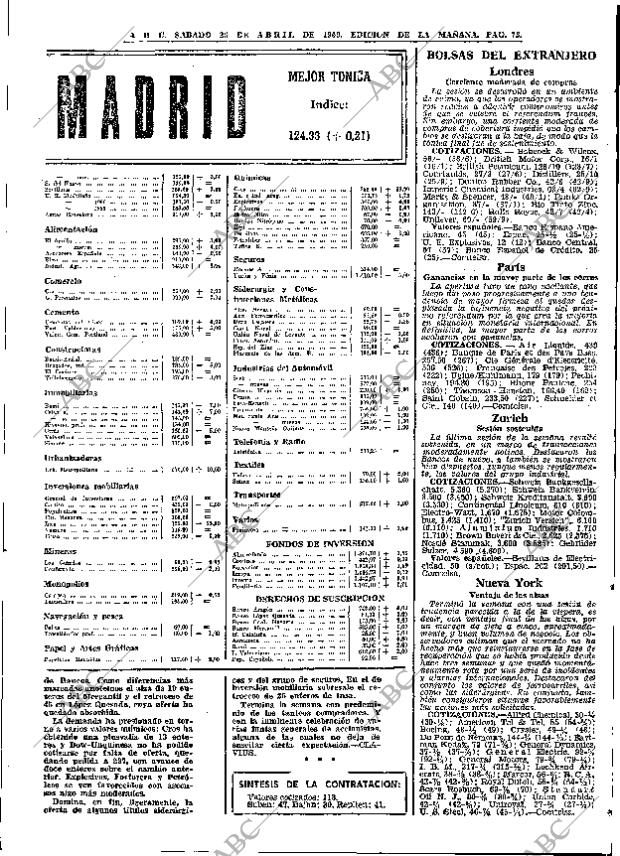 ABC MADRID 26-04-1969 página 99