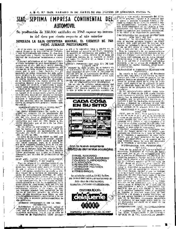 ABC SEVILLA 26-04-1969 página 15
