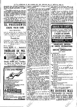 ABC MADRID 27-04-1969 página 34