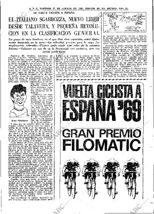 ABC MADRID 27-04-1969 página 73