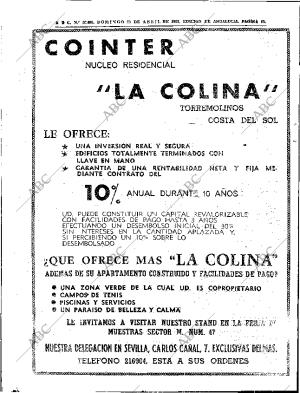 ABC SEVILLA 27-04-1969 página 60