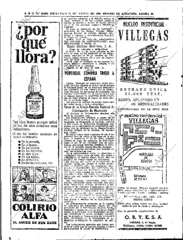 ABC SEVILLA 27-04-1969 página 86