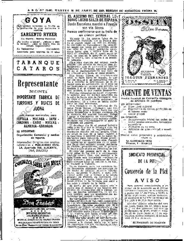 ABC SEVILLA 29-04-1969 página 44