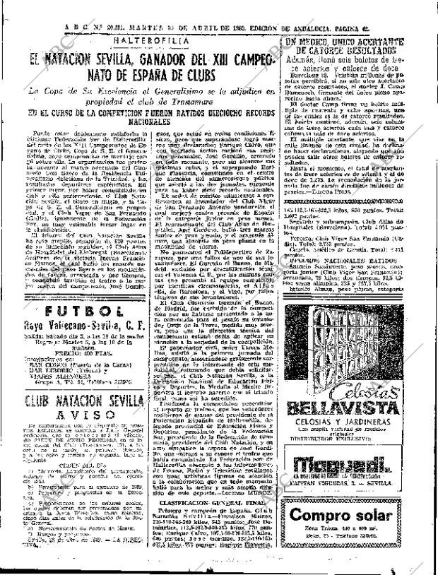 ABC SEVILLA 29-04-1969 página 69