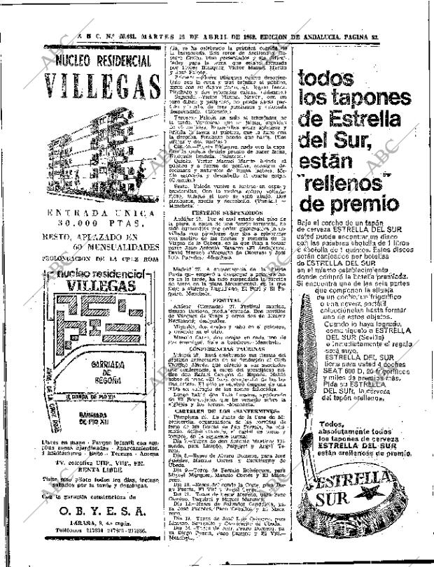 ABC SEVILLA 29-04-1969 página 82