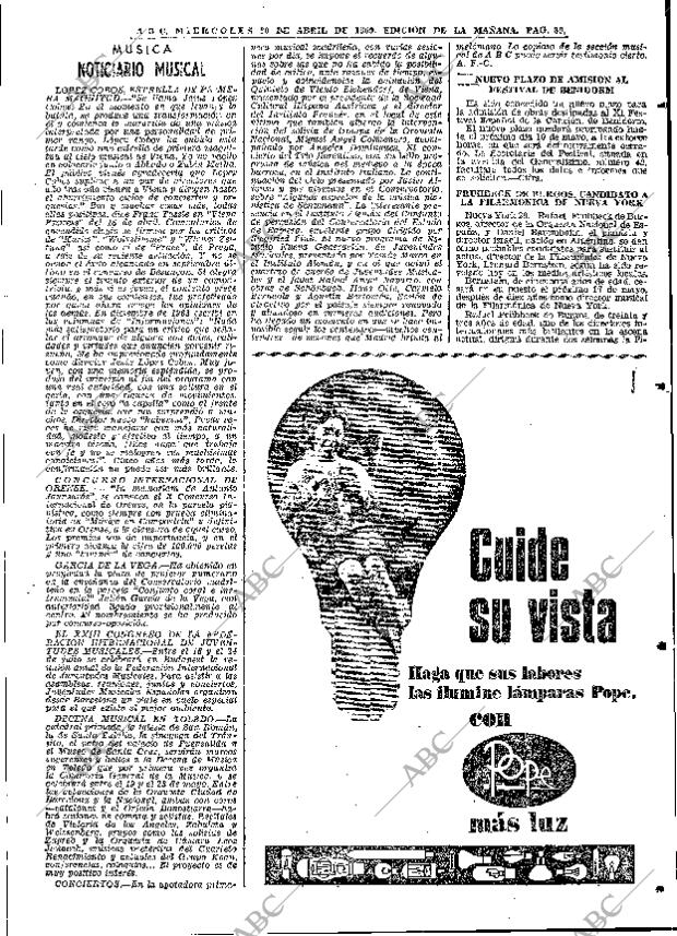 ABC MADRID 30-04-1969 página 119