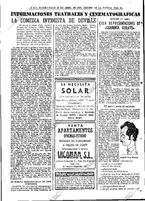 ABC MADRID 30-04-1969 página 121