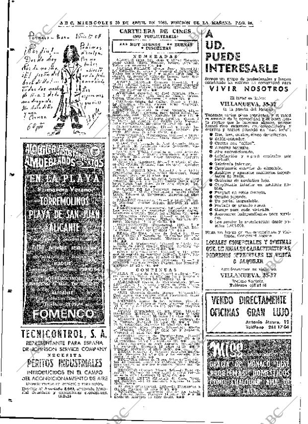 ABC MADRID 30-04-1969 página 126