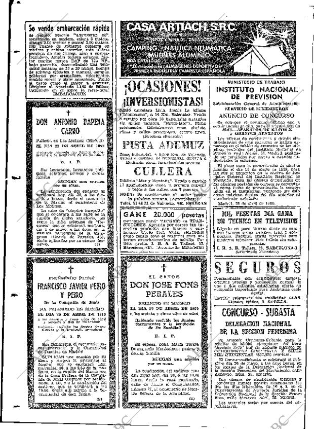 ABC MADRID 30-04-1969 página 148