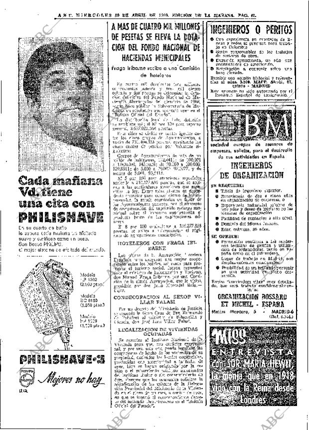 ABC MADRID 30-04-1969 página 72