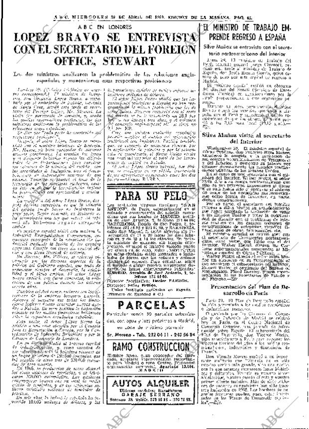 ABC MADRID 30-04-1969 página 75