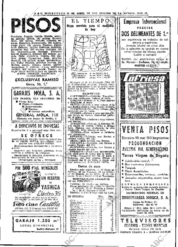 ABC MADRID 30-04-1969 página 78