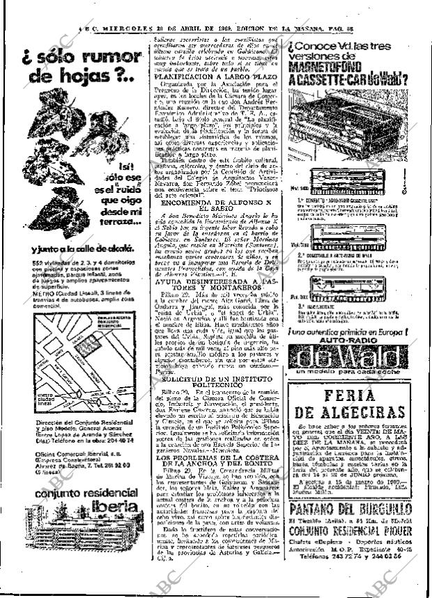 ABC MADRID 30-04-1969 página 86