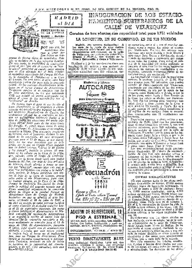 ABC MADRID 30-04-1969 página 89