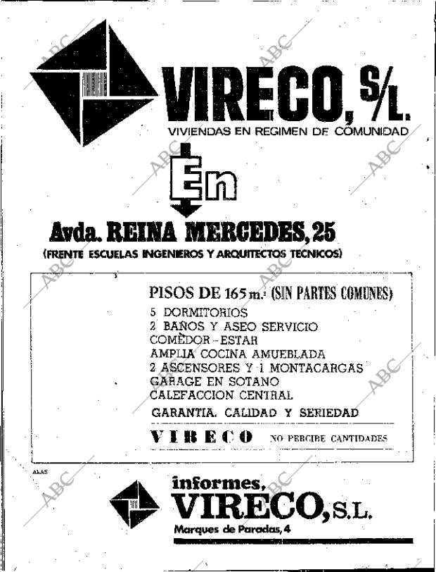 ABC SEVILLA 30-04-1969 página 12