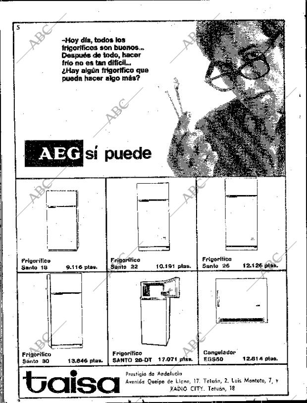 ABC SEVILLA 30-04-1969 página 52